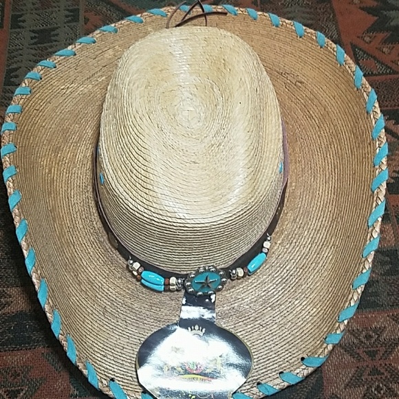 turquoise cowboy hat